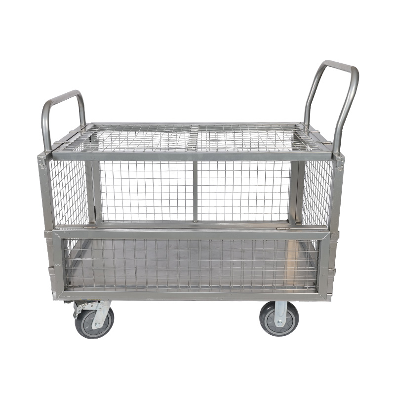 BT-Double Door Fence Stall Car dengan penutup