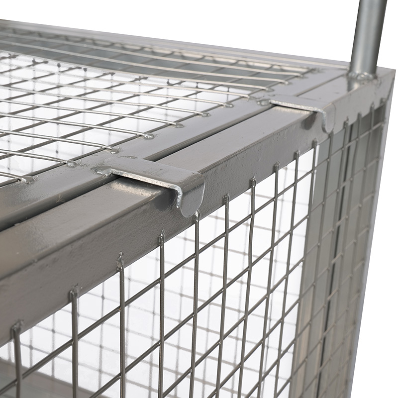 BT-Double Door Fence Stall Car dengan penutup