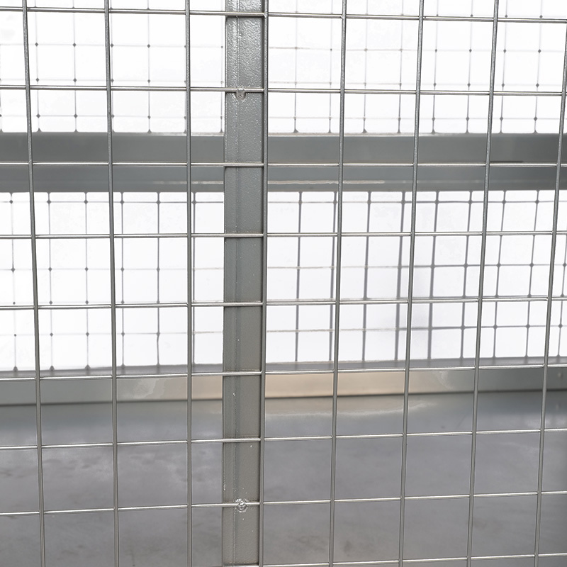 BT-Double Door Fence Stall Car dengan penutup
