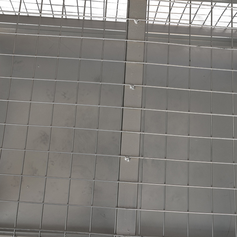 BT-Double Door Fence Stall Car dengan penutup
