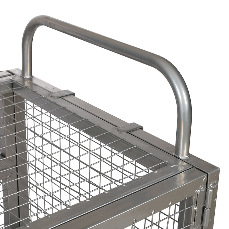 BT-Double Door Fence Stall Car dengan penutup