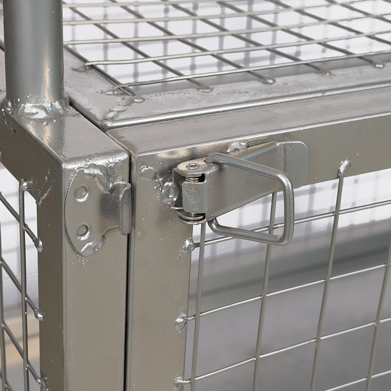 BT-Double Door Fence Stall Car dengan penutup