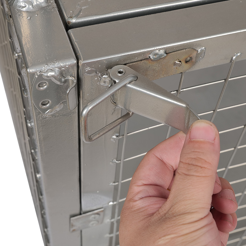 BT-Double Door Fence Stall Car dengan penutup