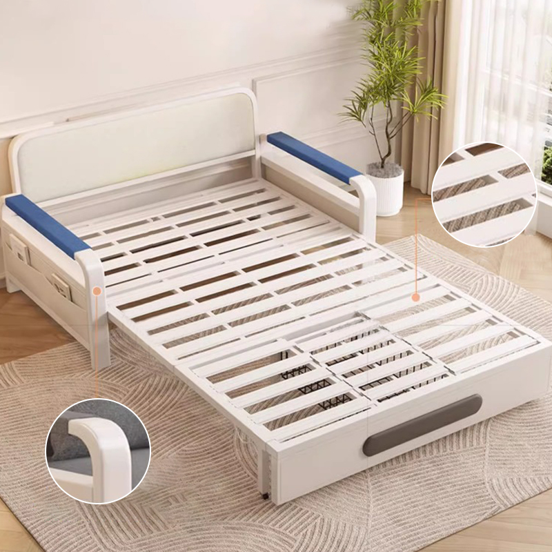 Tempat tidur sofa multi-guna lipat ganda