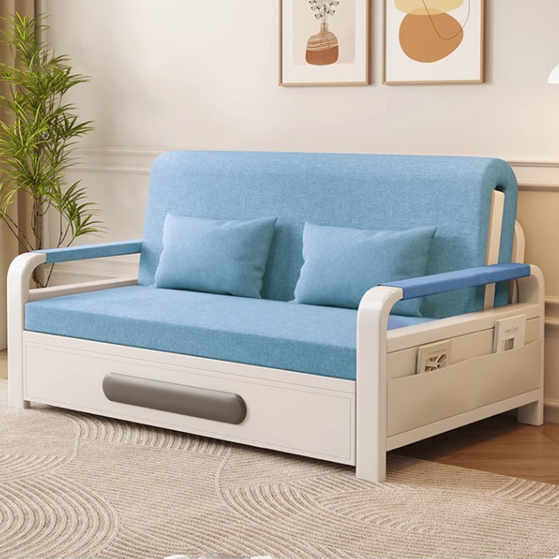 Tempat tidur sofa multi-guna lipat ganda