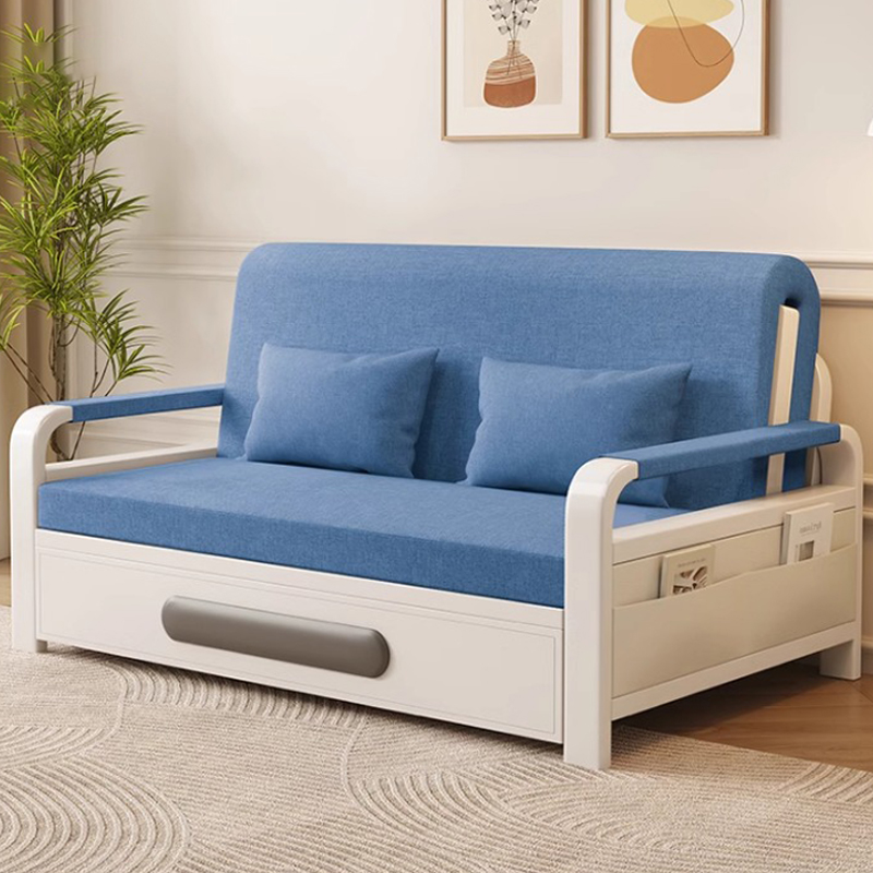 Tempat tidur sofa multi-guna lipat ganda