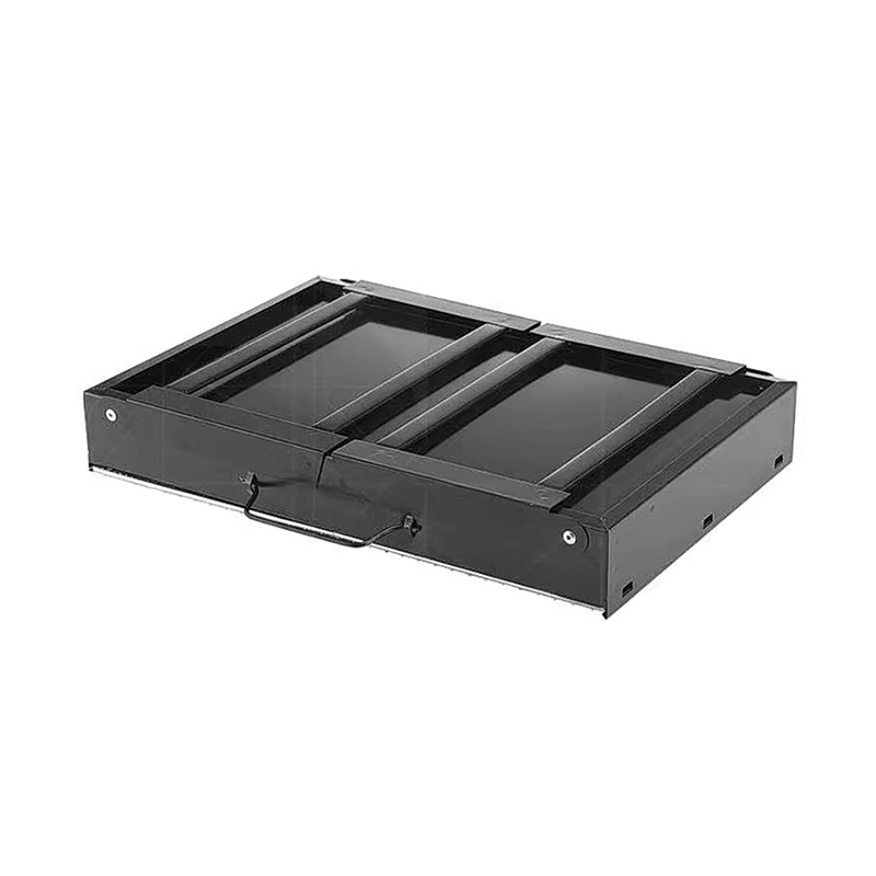 Stainless steel lipat lipat panggangan barbekyu berbentuk x portabel